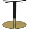 tivoli table base brass + black brass collar 720mm disc