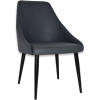 stockholm chair black metal leg