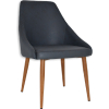 stockholm chair light oak metal leg