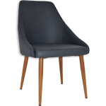 Stockholm Chair Light Oak Metal Leg