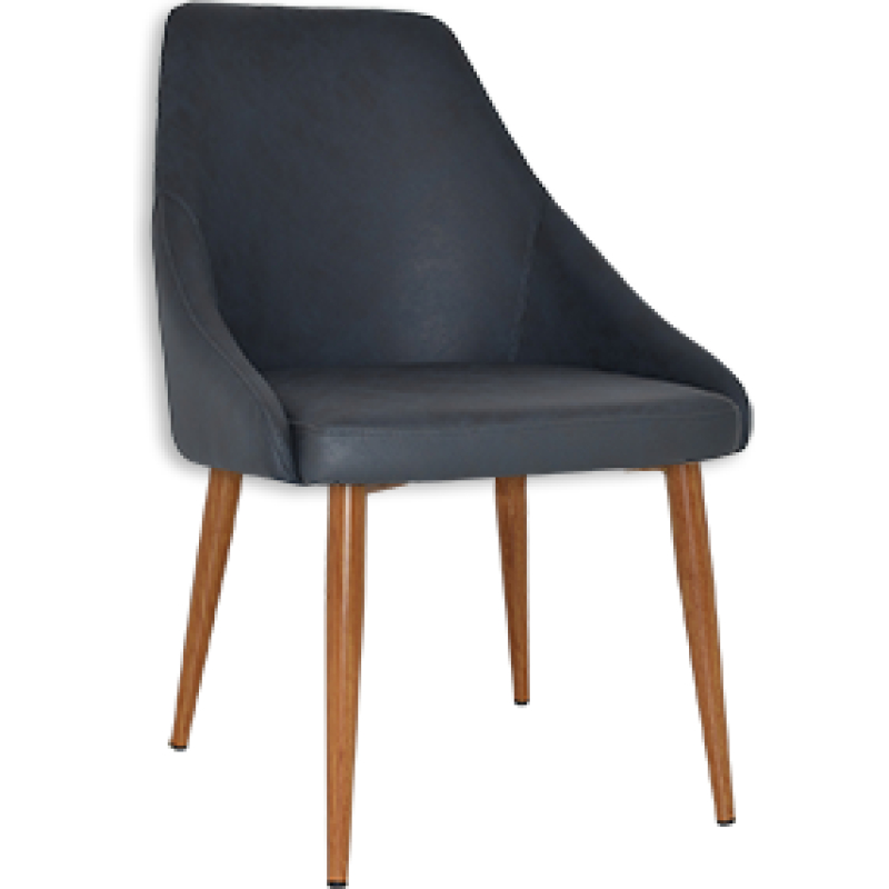 stockholm chair light oak metal leg