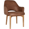albury xl arm chair light oak timber leg