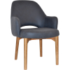 albury xl arm chair light oak timber leg