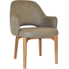 albury xl arm chair light oak timber leg