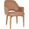albury xl arm chair light oak timber leg