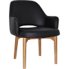 albury xl arm chair light oak timber leg