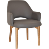 albury xl arm chair light oak timber leg