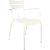 lisbon arm chair white