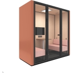 B.Quiet™️2-4 Person Working Acoustic Meeting Pod Custom Colour