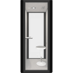 B.Quiet Single Person Acoustic Pod
