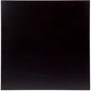 melamine table top black