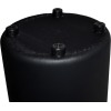 delhi ottoman 400mm round black