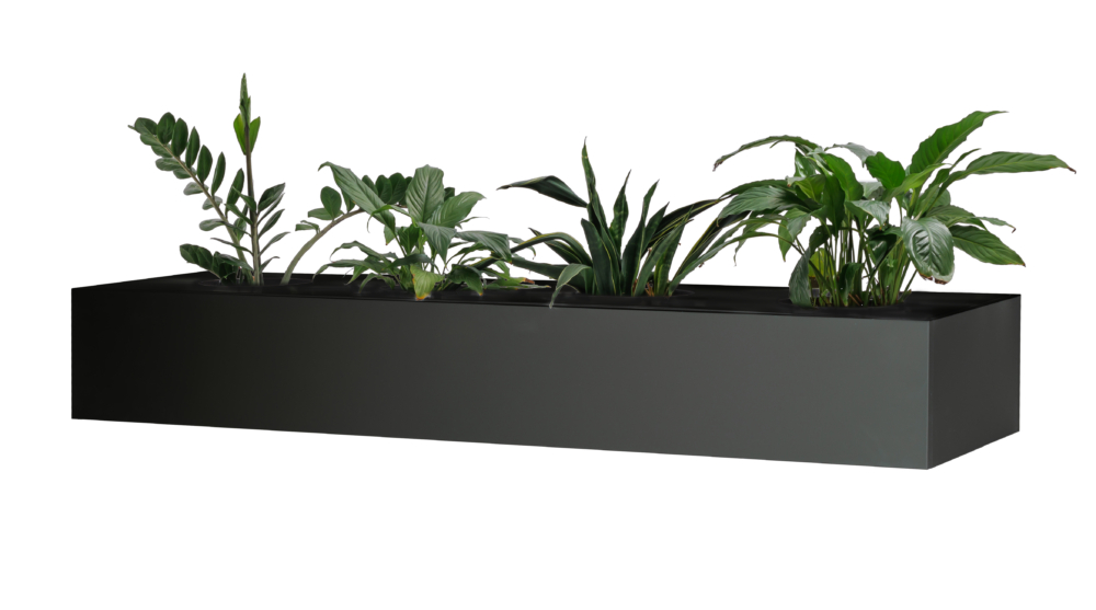 planter box for perforated cupboard