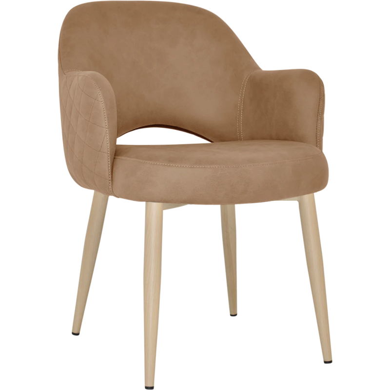 Albury Arm Chair Birch Metal Leg
