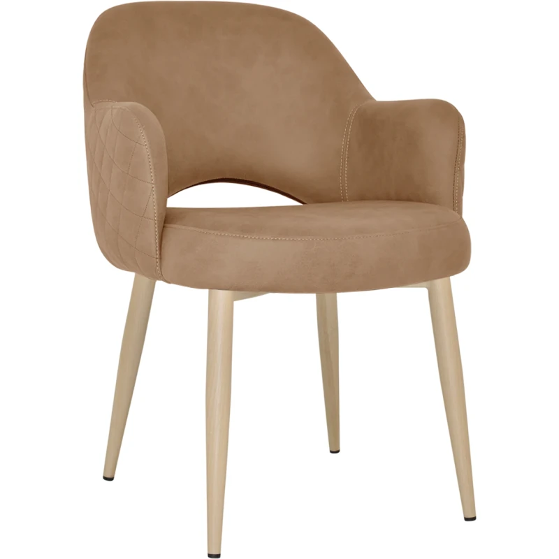 Albury Arm Chair Birch Metal Leg