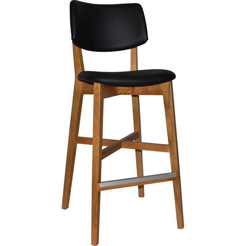 phoenix stool padded seat & back