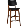 phoenix stool padded seat & back