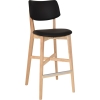 phoenix stool padded seat & back