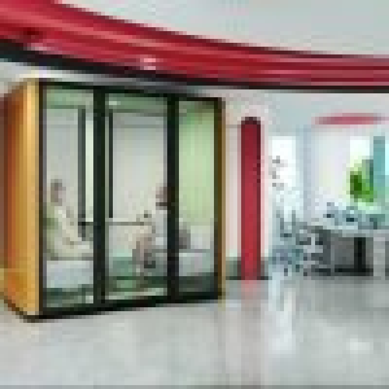 b.quiet™️ 2 4 person working acoustic meeting pod custom colour