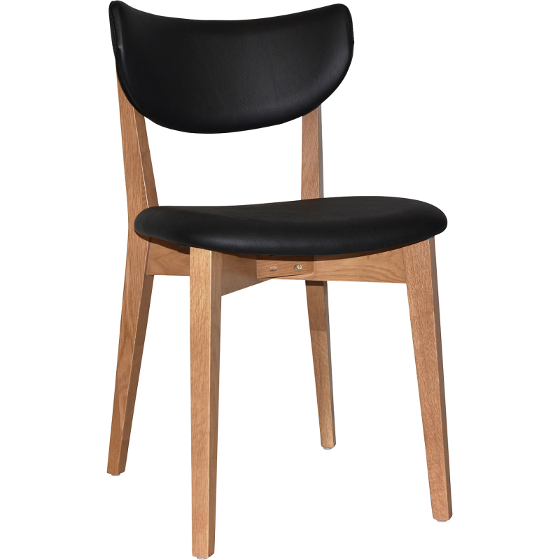 rialto chair vinyl seat & back
