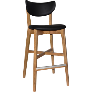 rialto stool vinyl seat & back