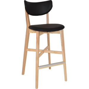 rialto stool vinyl seat & back