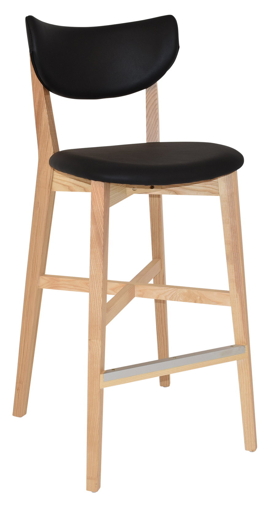 rialto stool vinyl seat & back