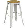 riviera 750 stool timber seat set of 4