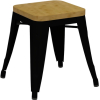 riviera 450 stool timber seat set of 4