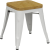 riviera 450 stool timber seat set of 4