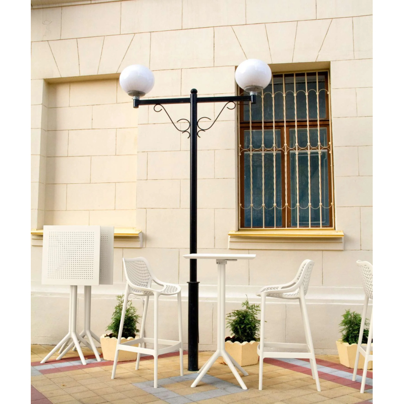 sky bar table 3 piece set with air 75 barstools
