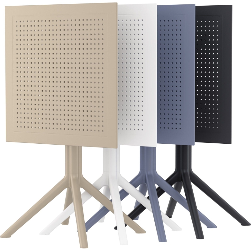Sky Folding Table 60cm Square - Image 16