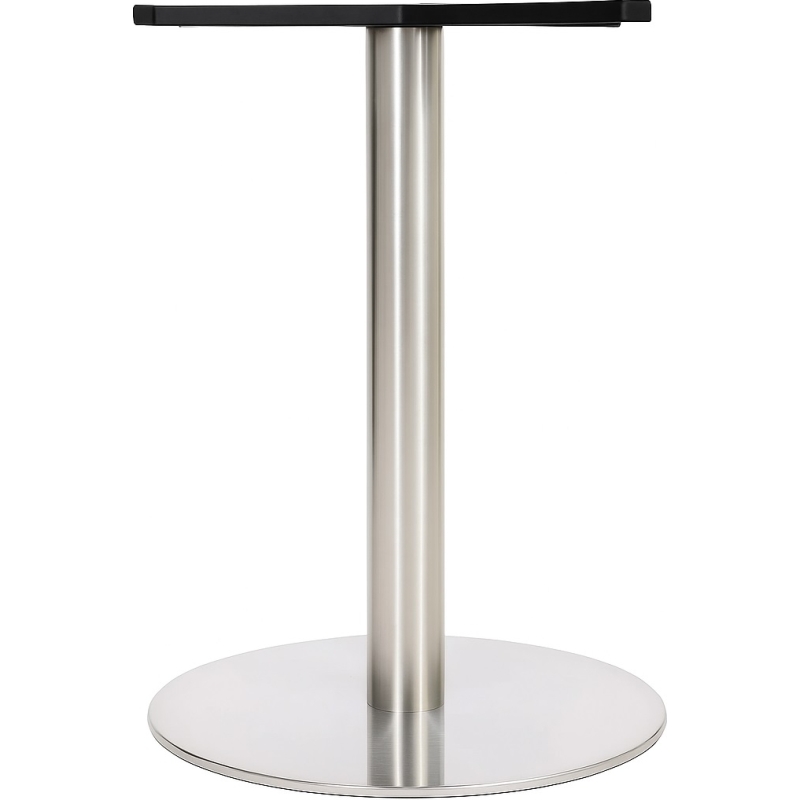 prague table base 450mm disc s/s