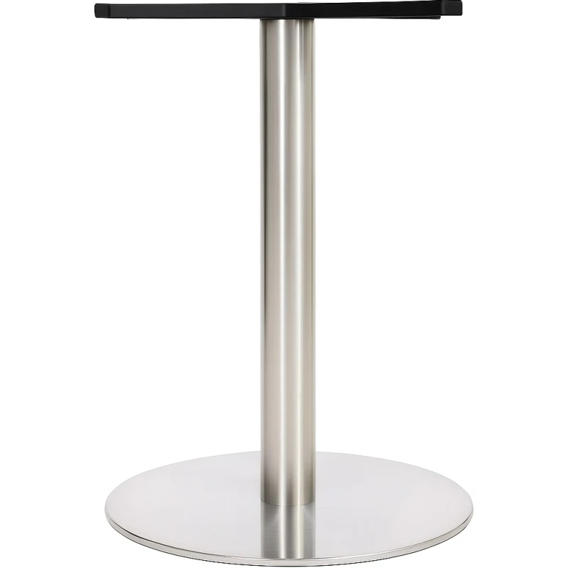 prague table base 450mm disc s/s