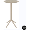 017 sky folding table bar 60 y taupe front