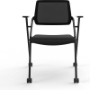 air mesh back training chair