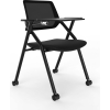 air mesh training chair tablet arm