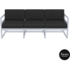 mykonos resort sofa xl silvergrey black front 1