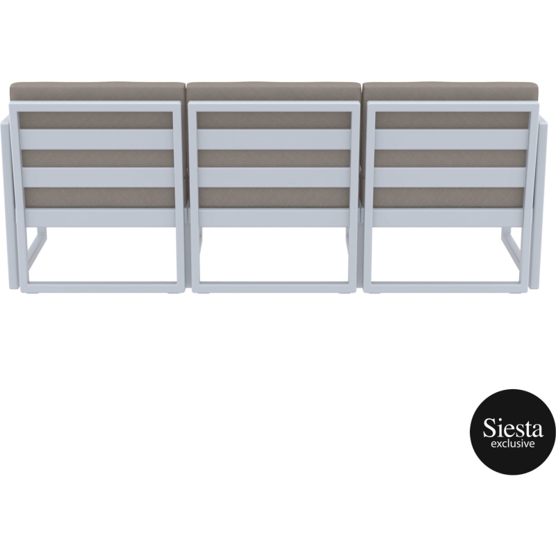 mykonos resort sofa xl silvergrey brown back 1