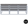 mykonos resort sofa xl silvergrey darkgrey back 1