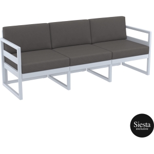 mykonos resort sofa xl silvergrey darkgrey front side 1