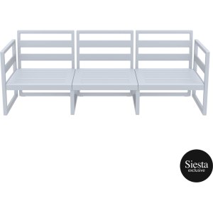 mykonos resort sofa xl silvergrey front 1