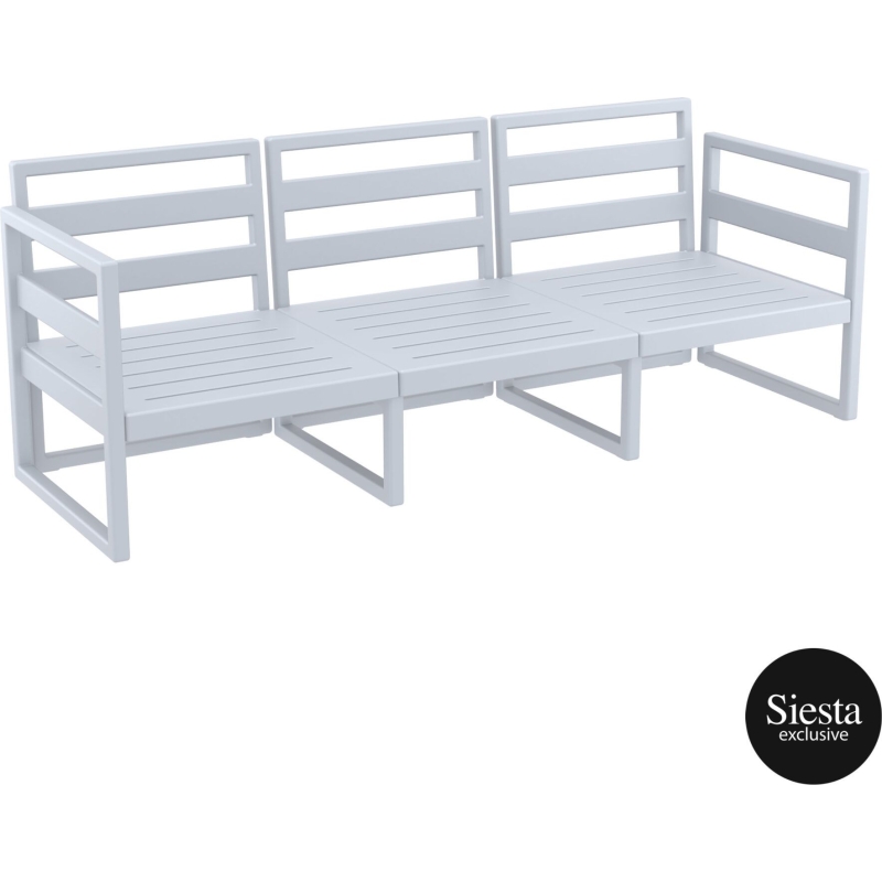 mykonos resort sofa xl silvergrey front side 1