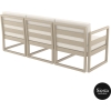 mykonos resort sofa xl taupe beige back side 1