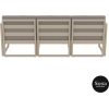 mykonos resort sofa xl taupe brown back