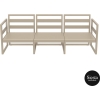mykonos resort sofa xl taupe front