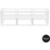 mykonos resort sofa xl white back