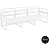 mykonos resort sofa xl white front side 1