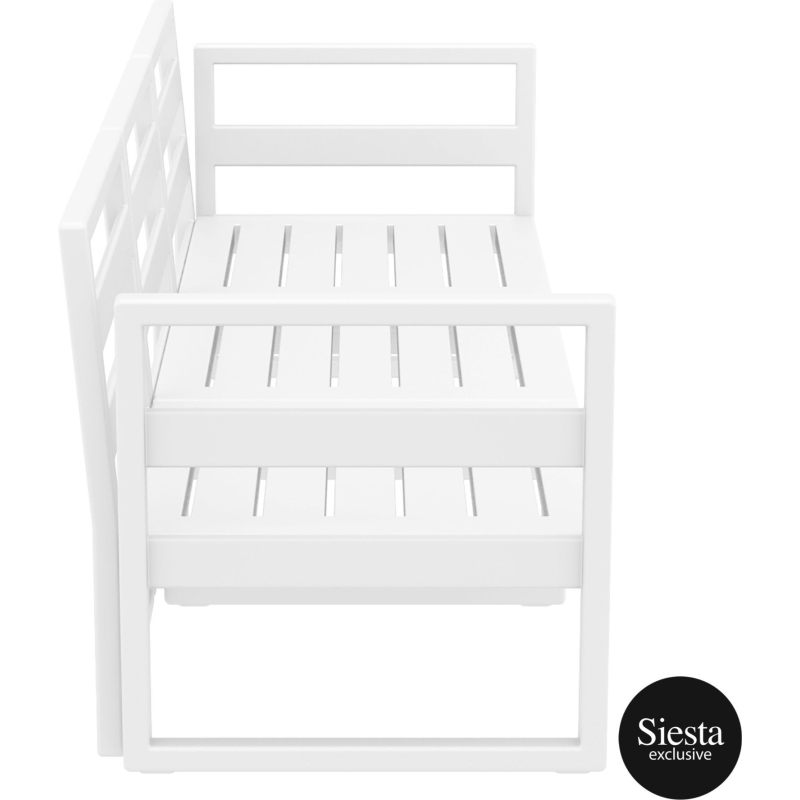 mykonos resort sofa xl white side