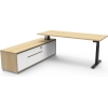 boost executive height adjustable desk